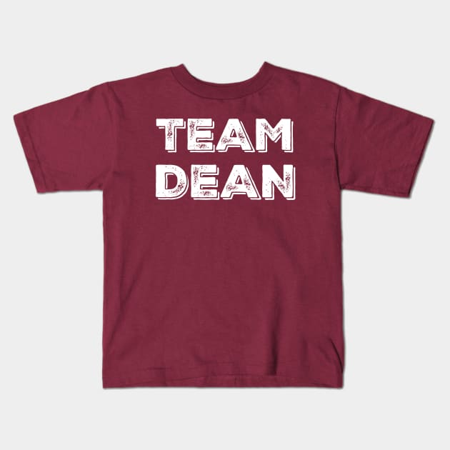 Team Dean Kids T-Shirt by Stars Hollow Mercantile